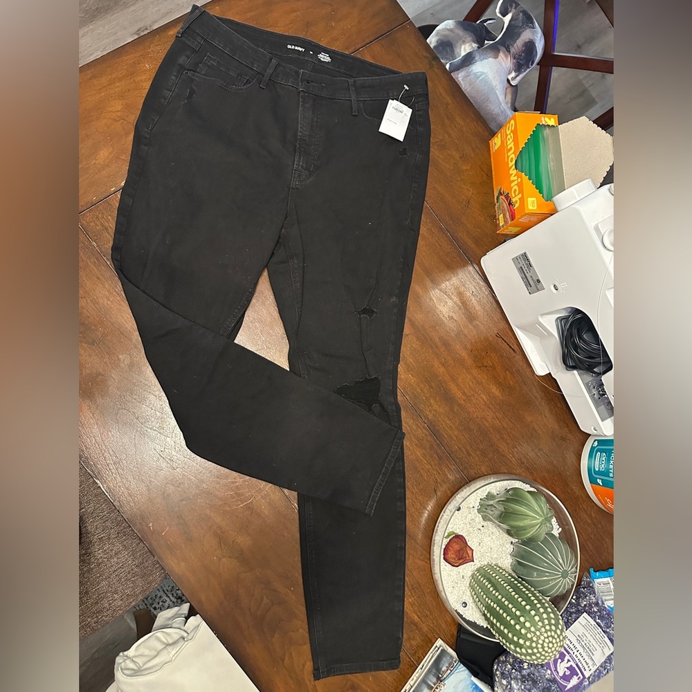 Old Navy High Rise Rockstar super skinny jeans
